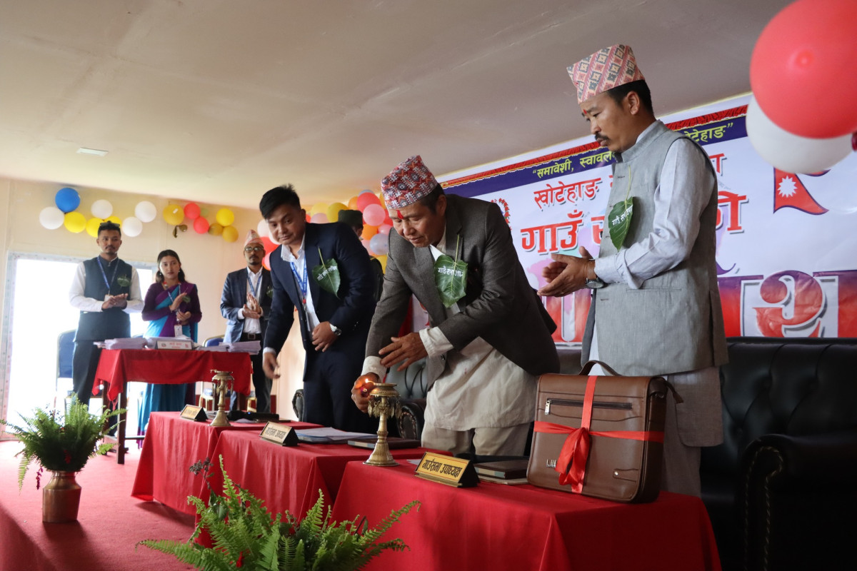 पूर्वाधार विकासलाई पहिलो प्राथमिकता दिदै खोटेहाङ गाउँपालिकाद्धारा ५५ करोड ४८ लाखको बजेट स्वीकृत