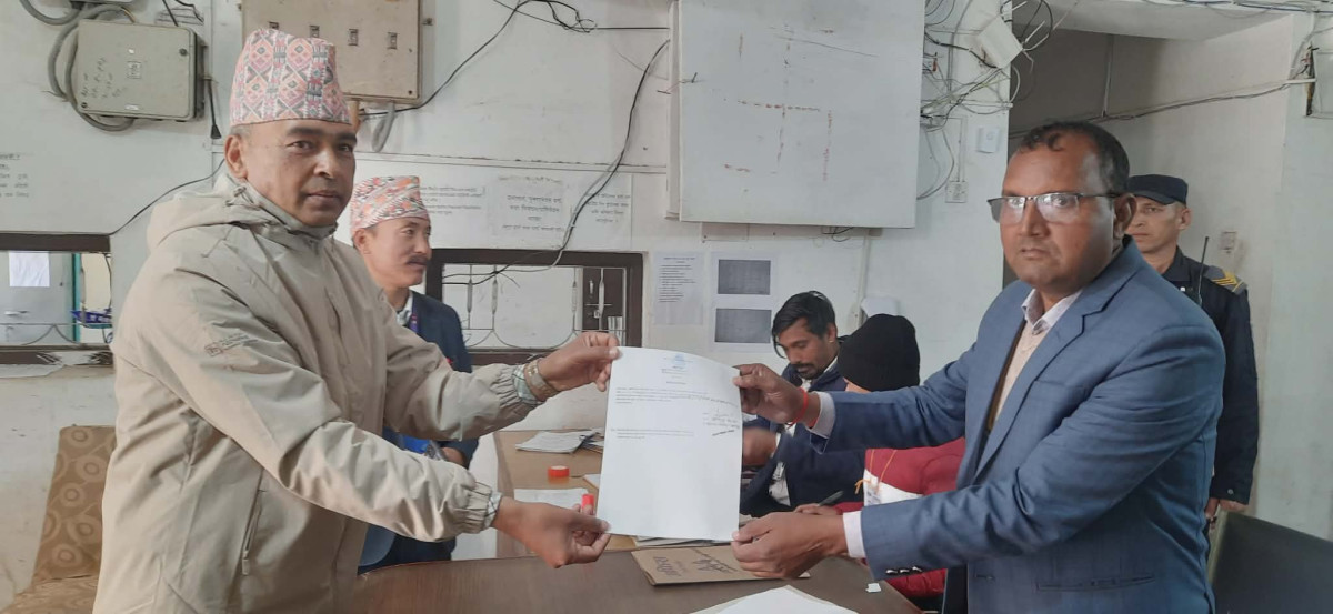 प्रतिनिधिसभा सदस्यको निर्वाचनः खोटाङमा दुई जना स्वतन्त्रसहित १५ जनाको उम्मेदवारी दर्ता